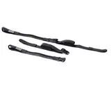 SW-Motech ROK straps 2 verstellbare Spanngurte. Schwarz. 500-1500 mm.