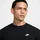Nike Club Fleece Sweatshirt Schwarz/Weiß XXL