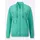 CREATION L Shirtjacke blau/grün 36