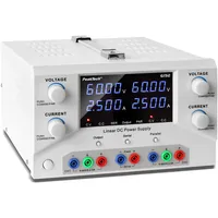 Peaktech 6192 – Labornetzteil 2 x 0-60 V, 2,5