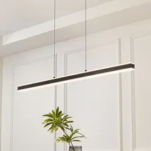 LUCANDE Pendolo 1-flg. 120 cm schwarz Aluminium