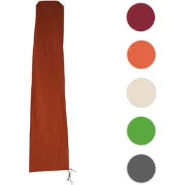 MCW Schirmhülle für Ampelschirm bis 3,5 m Polyester, PVC Rot