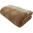 fair de luxe Wolldecke Plaid 100 x 150 cm Braun/Beige