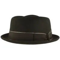Breiter Filzhut Diamond schwarz 59