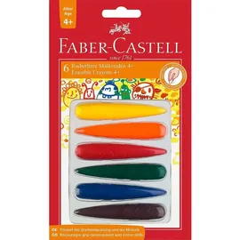 Faber-Castell Malkreide Finger 6 St. Mehrfarbig