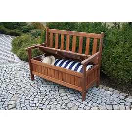 Dobar Gartenbank 115 x 58 x 89 cm braun