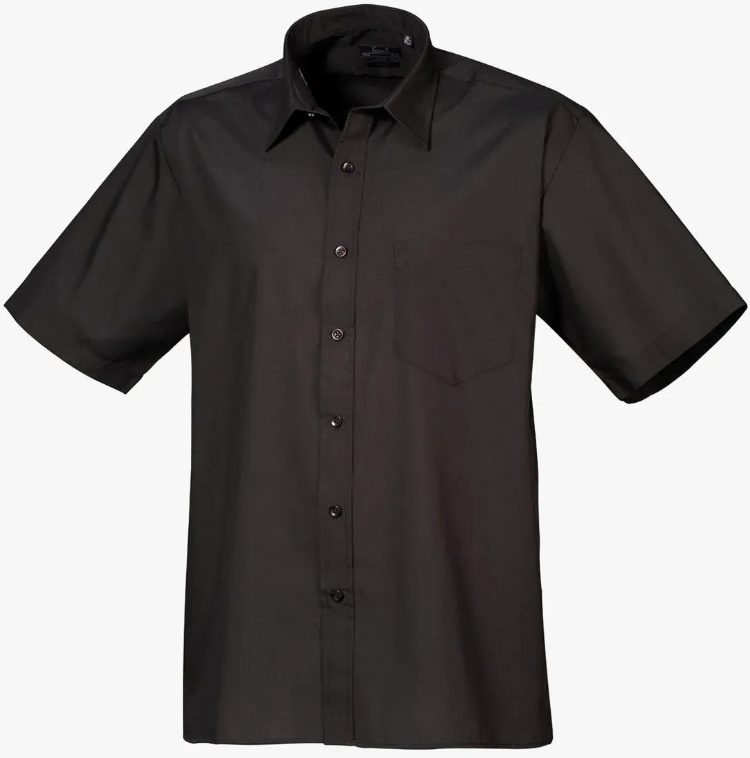 Premier - Workwear Herrenhemd - Black / 47 (18H)