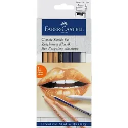 FABER-CASTELL 114004 Zeichenset Klassik