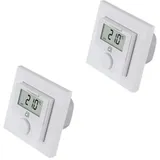 Homematic IP Wandthermostat Schaltausgang für Markenschalter HmIP-BWTH • 2er Pack