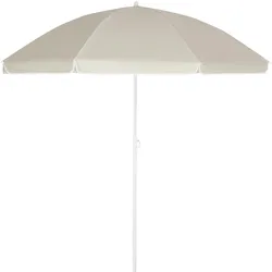 Kingsleeve Sonnenschirm 200cm beige wasserabweisend
