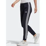 Adidas Damen Trainingshose Essentials 3-Stripes Pant H07861 S / Legend Ink/White