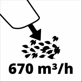 Einhell Akku-Laubbläser GP-LB 18/200 Li E-Solo