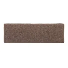 vidaXL Stufenmatten 15 Stk. 65x21x4 cm Braun