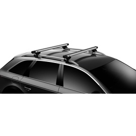 Thule Dachträger Thule mit EVO WingBar Volkswagen Caddy Maxi Life 5-T MPV Dachreling