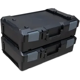 BS SYSTEMS GMBH & CO Sortimo Systemkoffer XL-Boxx schwarz / Industrial Line inkl. 2 x L-Boxx Micro