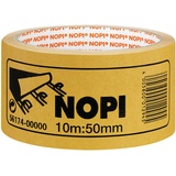 NOPI doppelseitiges Klebeband, 10m:50mm