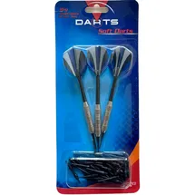 CARROMCO Softdart Set L 3 Softdarts 16 g mit 100 Ersatzspitzen