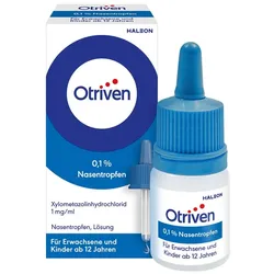 Otriven gegen Schnupfen 0,1 % Nasentropfen