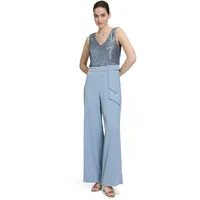 Vera Mont Damen mit Pailletten 38, Light steel Blue - 38W