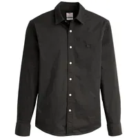 Levi's Hemd mit Button-Down-Kragen Herren, Jet Black, L
