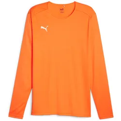 PUMA Hoops Team Shooting Basketball Langarmshirt Herren 07 - golden poppy 3XL