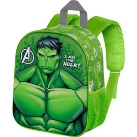 Marvel Karactermania - Plecak 3D Rucksack, Grün, 25 x 30 cm, Kapazität 7 L