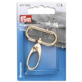 Prym 417945 30 x 45 mm new gold Karabinerhaken, Zinklegierung, 30 x 40 mm