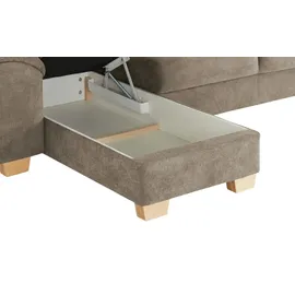 Smart Ecksofa Valencia ¦ braun ¦ Maße (cm): B: H: 90 T: