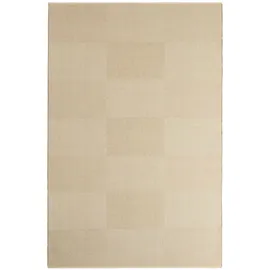 HAY Check Wollteppich 80 x 200 cm Beige/Khaki