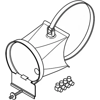 Viessmann Nebenluftvorrichtung 012 - Selbsttätiger Zugregler für den Anbau an die Abgasleitung - 7264701