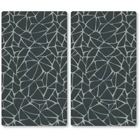 KESPER Multi-Glasschneideplatte 2er Mosaik grau