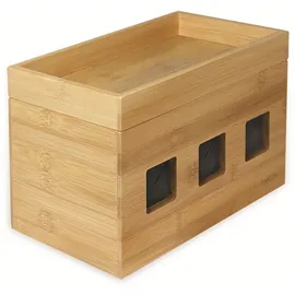 Logilink Kabelbox 25,5 x 16,5 x 14 cm 1-tlg. braun