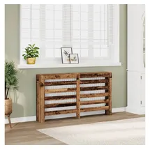 vidaXL Heizkörperverkleidung Altholz-Optik 149x20x82 cm