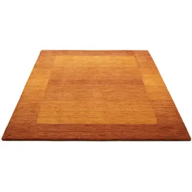 THEKO Wollteppich THEKO "Gabbeh Super, Handweb, auch als Läufer erhältlich, reine Wolle" Gr. 3, braun (rostbraun), B:120cm H:9mm L:180cm, Wolle, Teppiche, Schlafzimmer, Wohnzimmer, Esszimmer, auch als Bettumrandung