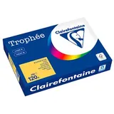 Clairefontaine Kopierpapier Trophée gold gelb DIN A4 120 g/m2 250 Blatt