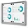 Showdown® Displays Schaukasten Economy XS B1 silber 2x DIN A4 49,1 x 2,6 x 35,0 cm, 1 St.