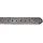 B.belt Quinn Leder schwarz/silber 100 cm