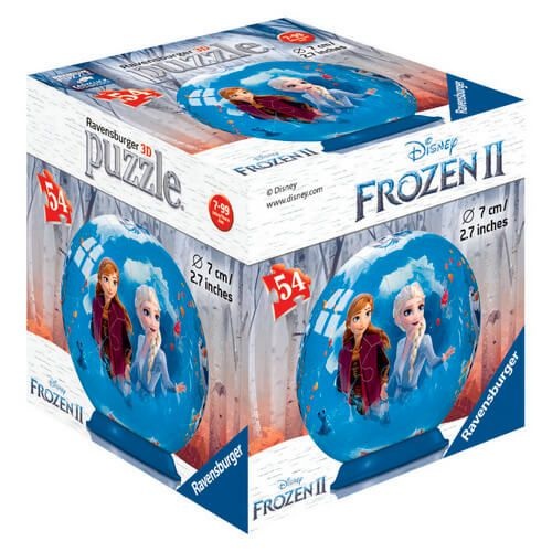 Puzzle - Anna & Elsa - Disney Frozen II/ Die Eiskönigin - 3D - 54 Teile