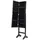 Costway Schmuckschrank mit Spiegel Schwarz