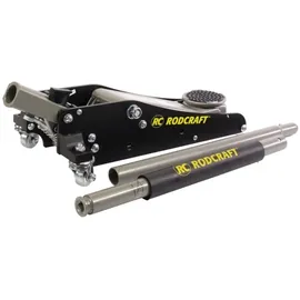 RODCRAFT Rangierwagenheber Aluminium 90-358 mm Schwarz