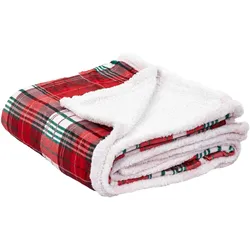 Kuscheldecke FUDGE 150 x 200 cm Rot