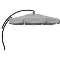 SUN GARDEN Ampelschirm Easy Sun Ø 350 cm Hellgrau