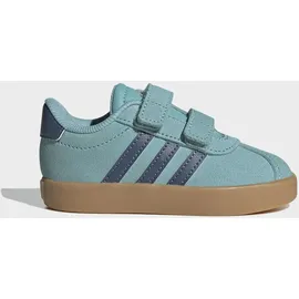 adidas VL Court 3.0 Mädchen Mint Ton/Preloved Ink/Silver Met 23