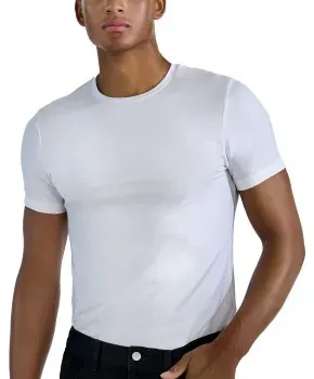 Bread and Boxers Crew-Neck Tencel T-Shirt Weiß Tencel Large Herren