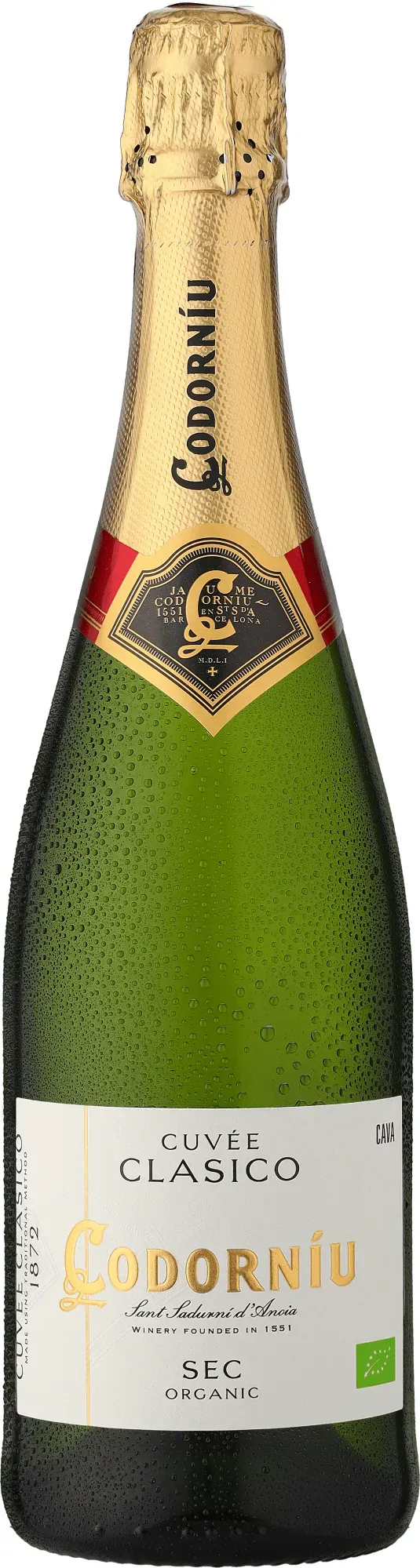 Codorníu Clásico Cava Seco – Bio