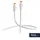 Flexline FL31-60020 Netzwerkkabel Grau 1 m Cat6a (S-FTP)