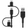Belkin USB-C auf USB-A/Micro-USB/Lightning 1 m Schwarz