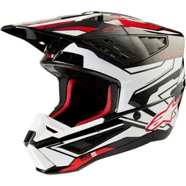 Alpinestars S-M5 Schwarz/Weiß/Rot XXL