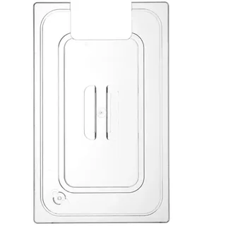 HENDI Gastronorm-Deckel mit Sous-Vide-Stick-Aussparung, 530x325 mm