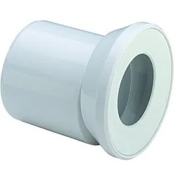 Viega Viega WC Anschlussstutzen 614775 in 255mm Kunststoff weiss 3815.1